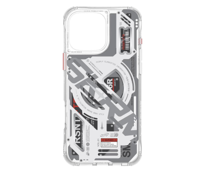 Etui / obudowa na smartfona Skinarma Ekho do iPhone 16 Pro Max 6.9" Magnetic Charging clear